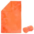 Decathlon Swimming Microfibre Soft Towel Size Xl 110X175Cm - Orange Nabaiji