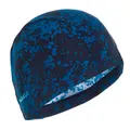 Decathlon Mesh Swim Cap Print Size L All Hide Blue Nabaiji