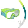 Decathlon Kids Snorkeling Set Subea Mask And Snorkel 520 - Green Subea