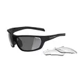 Decathlon Mountain Biking Sunglasses Rockrider Xc Clear & Dark Eu - Black Rockrider