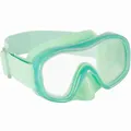Decathlon Kids Snorkeling Mask Subea Polycarbonate Lens 520 - Neon Green Subea