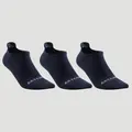 Decathlon Low-Cut Sport Socks Artengo Rs160 Tri-Pack - Navy Artengo