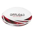 Decathlon Rugby Ball Offload R500 Match Size 4 - Red Offload