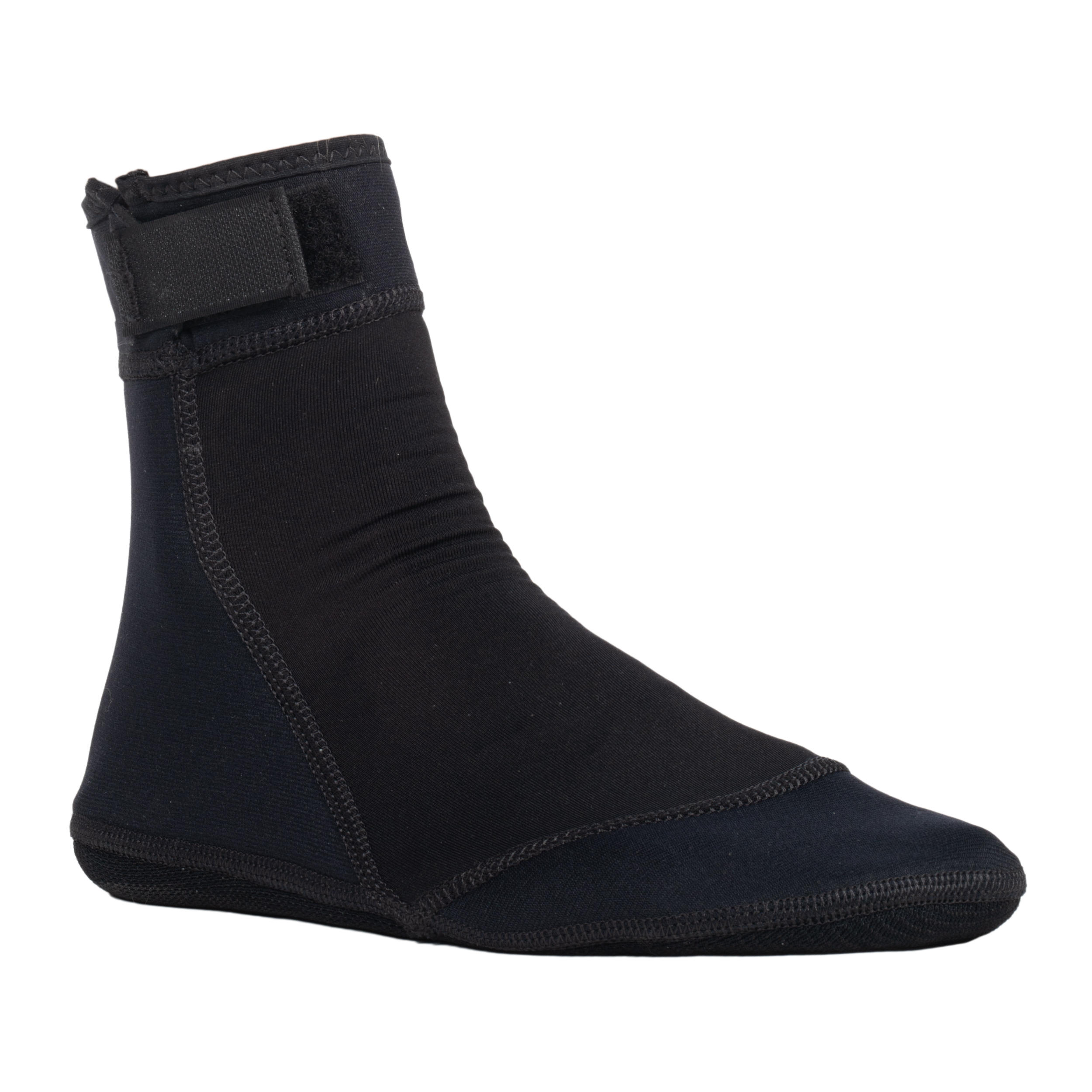 Decathlon Adult Beach Volleyball Socks Bvsocks500 - Black Copaya