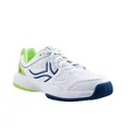 Decathlon Kids' Lace-Up Tennis Shoes Ts530 - White/Yellow Artengo