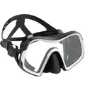 Decathlon Scuba Diving Single- Lens Mask Subea 500 - Grey Strap Subea