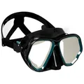Decathlon Scuba Diving Double-Lens Mask Subea 500 - Black/Grey Subea
