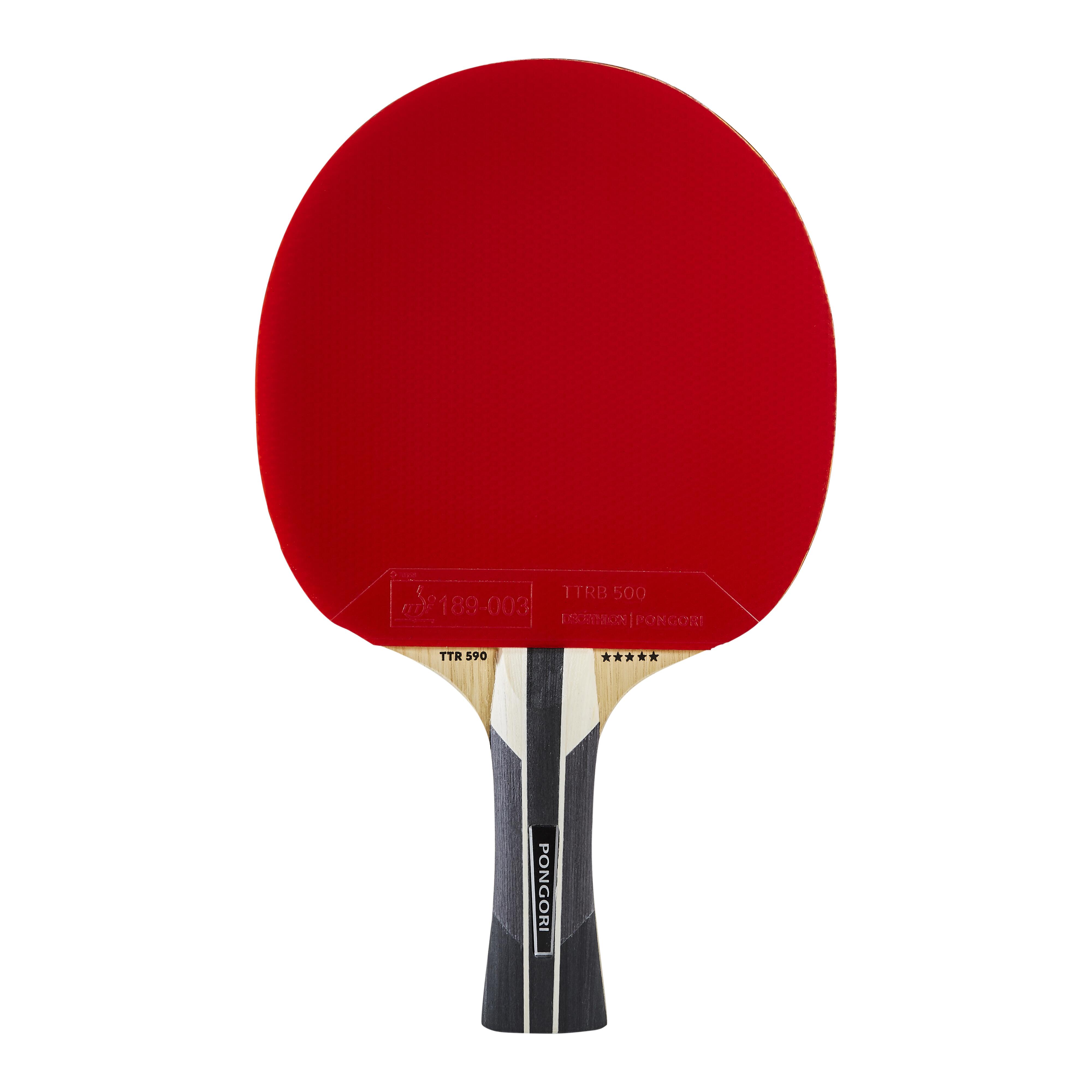 Decathlon Table Tennis Bat Pongori Ttr590 5* Carbon Club Speed Pongori