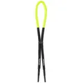 Decathlon Adult Sailing Floating Cord Retainer - Black Yellow Tribord