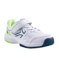 Decathlon Kids Tennis Shoes Artengo Scratch Ts530 - White/Yellow Artengo