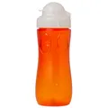 Decathlon Kids Cycling Water Bottle Btwin 350Ml With Handlebar Holder - Orange Btwin