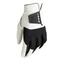 Decathlon Women'S Golf Resistance Glove For Right-Handed Players - White And Black Inesis