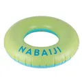 Decathlon Swimming Inflatable Ring 92Cm Nabaiji - Green/Blue Nabaiji