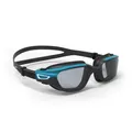 Decathlon Polarised Swimming Goggles - Spirit Size L Smoked Lenses - Black / Blue Nabaiji