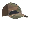 Decathlon Lightweight And Breathable Hunting Cap 520 Camo Green/Brown & Uni Solognac