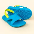 Decathlon Kids’ Pool Sandals Slap 100 Basic - Blue/Green Nabaiji