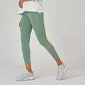 Decathlon Women'S Slim 7/8 Fitness Leggings - Green Nyamba