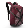 Decathlon Inline Skate Backpack With Straps Oxelo Ils Bp 100 20 Litre - Burgundy Oxelo