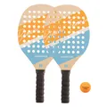 Decathlon Beach Tennis Racket Set Experience - Yellow/Blue Sandever