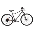Decathlon Hybrid Bike Riverside 900 Grey Orange 10 Speed Hydraulic Disc Brake Riverside