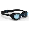 Decathlon Swimming Goggles - Xbase L - Clear Lenses - Black Nabaiji