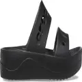 Crocs Baya Platform Sandal; Black, W5