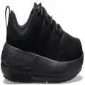Crocs PFD Men's On the Clock Slip Resistant Work Sneaker; Triple Black, M11