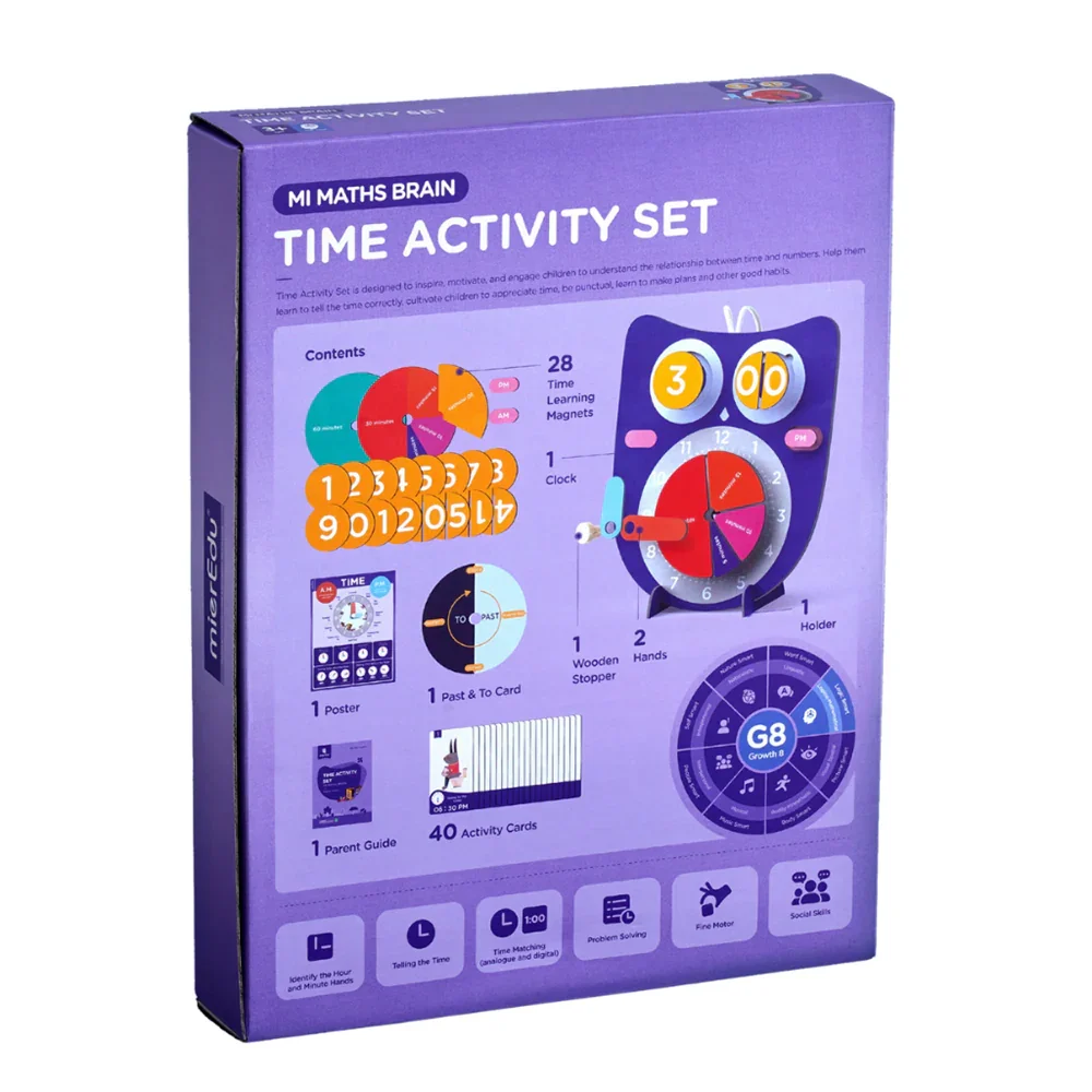 mierEdu - MI Maths Brain - Time Activity Set 1