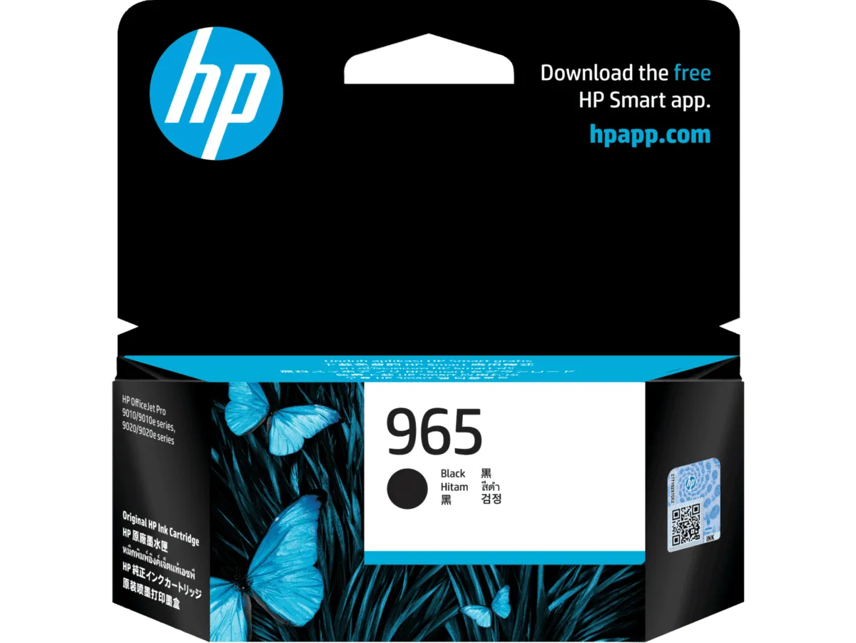 HP 965 Black Original Ink Cartridge