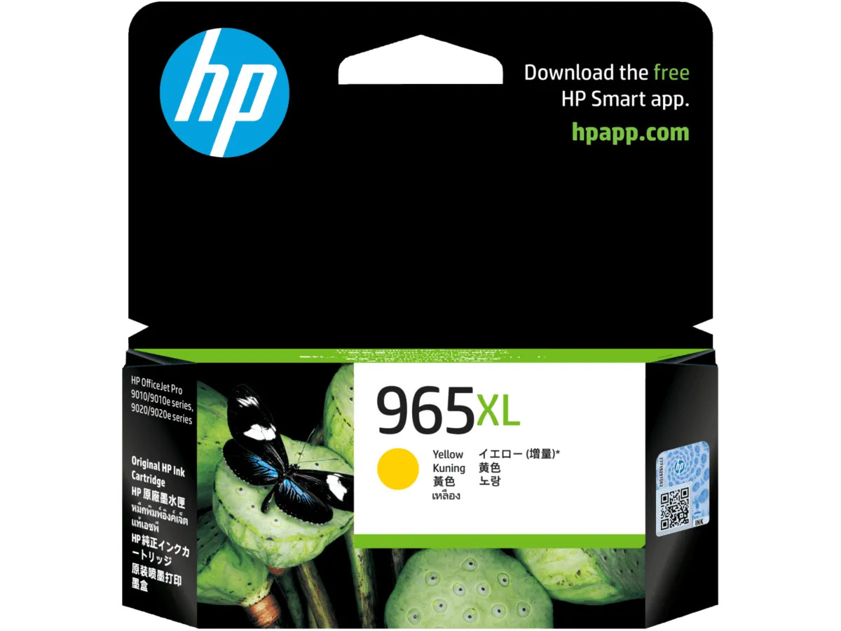 HP 965XL High Yield Yellow Original Ink Cartridge