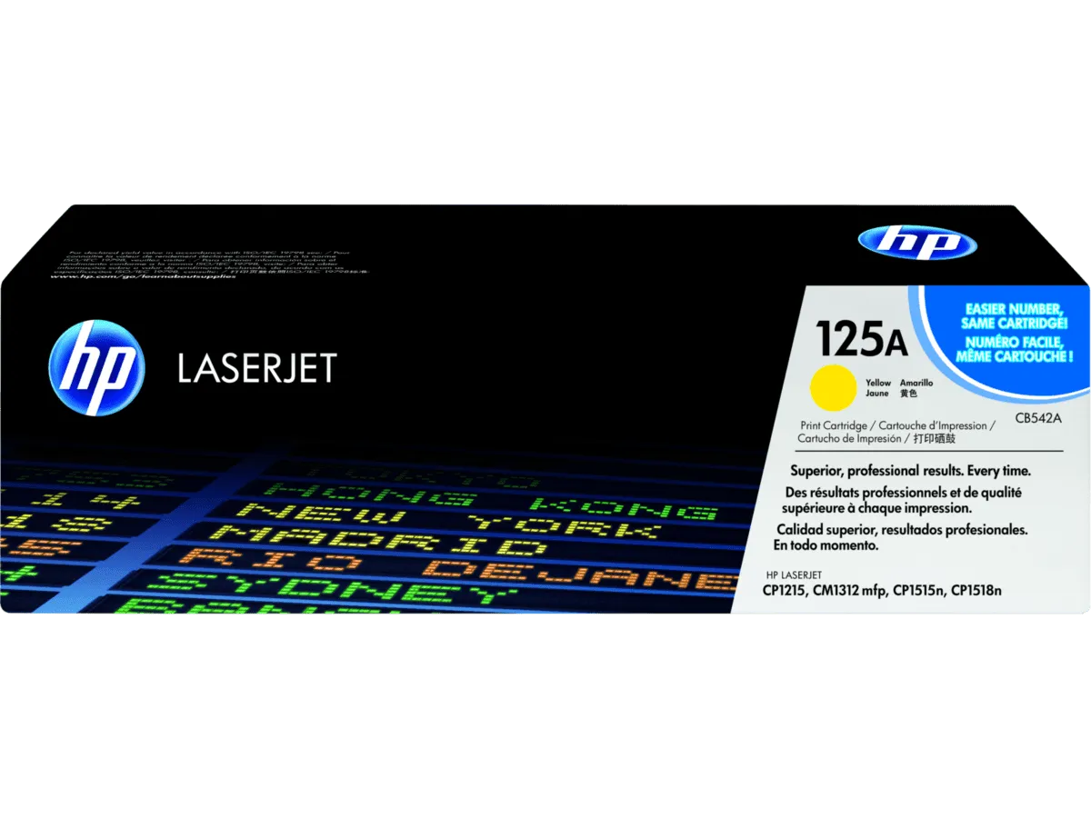 HP 125A Yellow Original LaserJet Toner Cartridge
