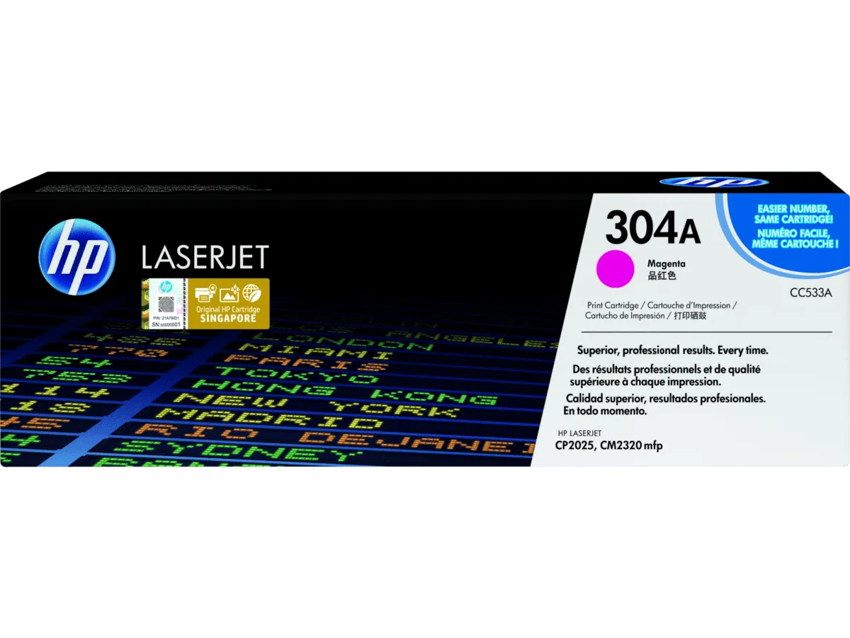 HP 304A Magenta Original LaserJet Toner Cartridge