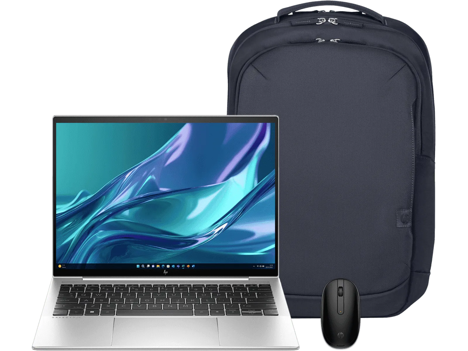 HP Dragonfly 13.5 inch G4 Business Laptop, Silver + FREE HP 245 Bluetooth Mouse + FREE HP Everyday 16-inch Laptop Backpack