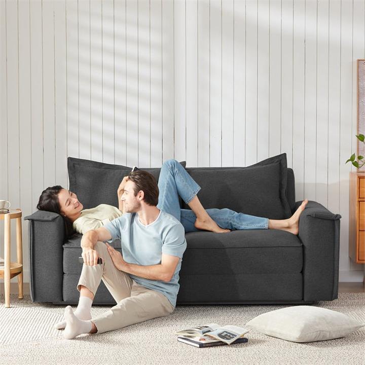 Sydney Sofa Bed - Charcoal / King