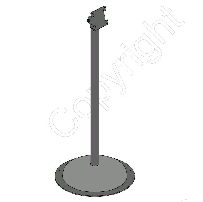 Ergonomic Solutions SpacePole VESA Floor Mount (SPV1201-FX-02)