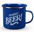 Foster & Rye Probably Beer Enamel Mug
