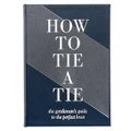 Graphic Image How To Tie A Tie Navy Bonded Leather Book