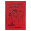 Graphic Image Catcher In The Rye Red Leather Book
