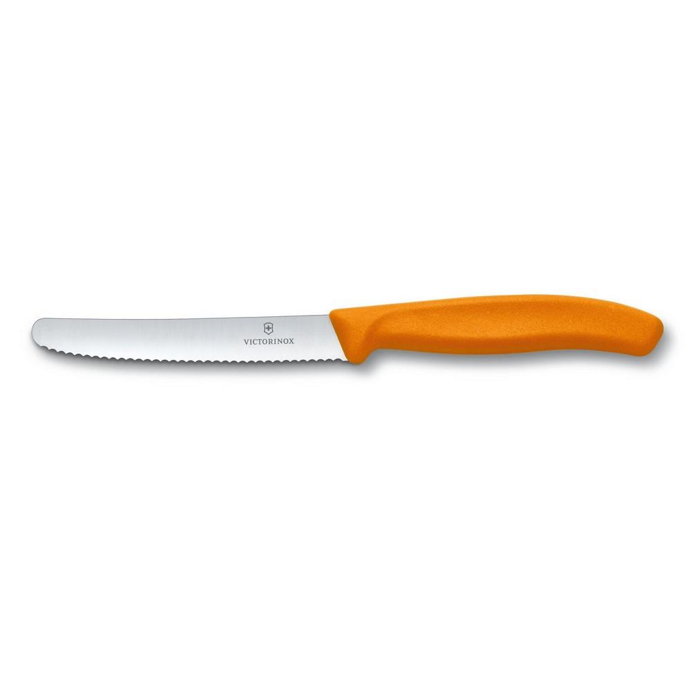 Victorinox Tomato Knife 11cm Wavy Orange