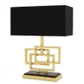 Vandenberg Table Lamp Windolf Polished Brass w/Shade