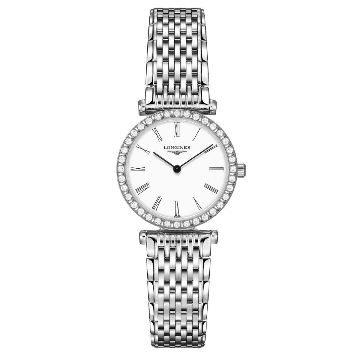 Longines La Grande Classique S/Steel Diamond Watch 24mm