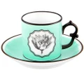 Christian Lacroix Herbariae Coffee Cup And Saucer Green