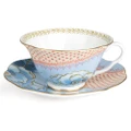 Wedgwood Butterfly Bloom Teacup & Saucer Blue