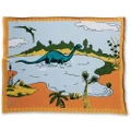 Kip & Co Dino Roar Cotton Blanket One Size