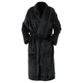 Brogo Luxe Supersoft Micro Mink Bathrobe S/M Charcoal