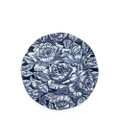 Burleigh Ink Blue Hibiscus Plate 19cm