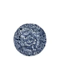 Burleigh Ink Blue Hibiscus Plate 21.5cm