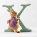 Beatrix Potter Alphabet Initial X Old Mr. Benjamin Bunny