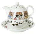 Roy Kirkham Animal Fashions Tea 4 One Cat