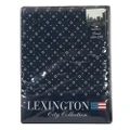 Lexington Navy Cotton Sateen Duvet Cover 210x210cm